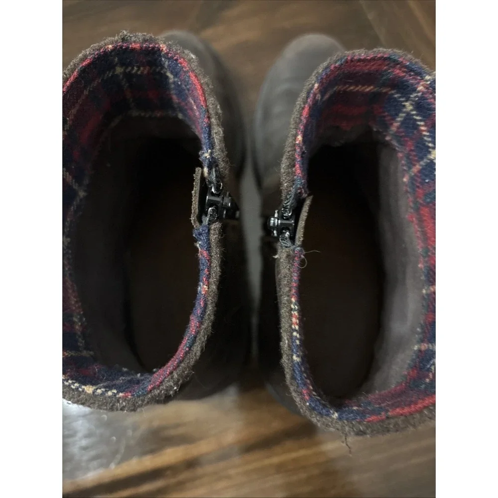 Merrell Wool Blend Women Legacy Buckle WP Casual Boots  Brown Leather size 7
